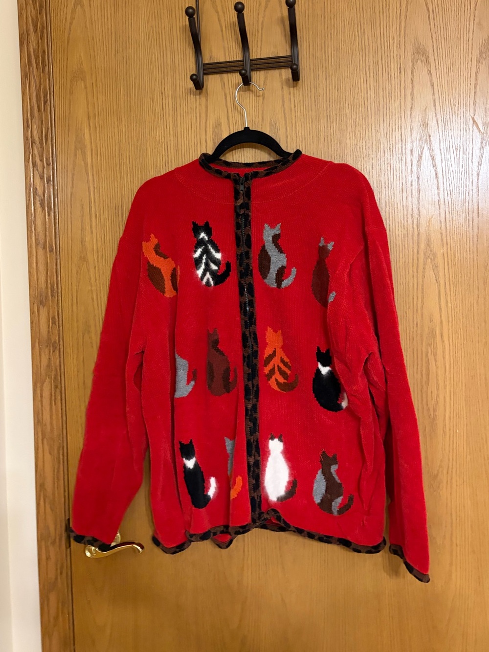 vintage cat sweater